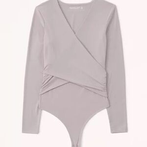 A&F Wrap Bodysuit, M, NWT